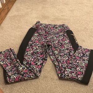 Victoria Secret Pink flower leggings